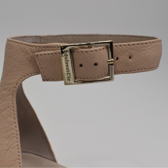 Louise Et Cie Kamisa Nude Leather Heels US 10M - Picture 9 of 13